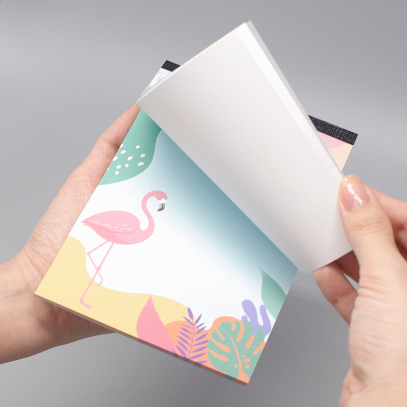 クロス巻メモ帳